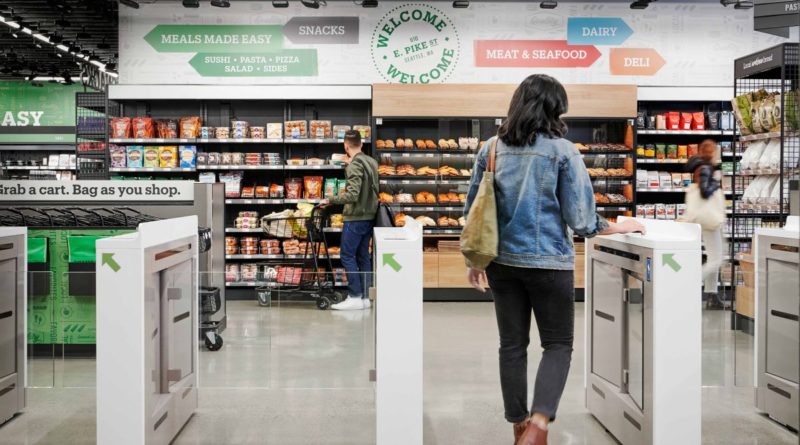 Your Neighborhood grocery store will sell goods through Amazon