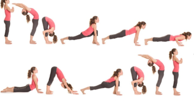 Body will remain fit due to cervical strength and sun salutations