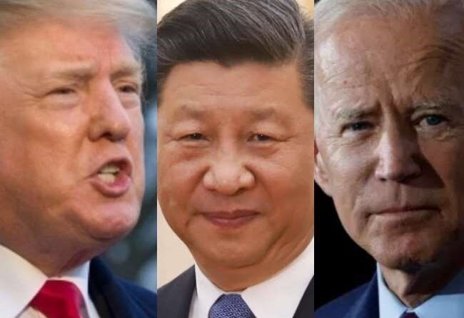 US vs. China America's dual strategy towards China - showed eye to Taiwan, relaxed economic sanctions
