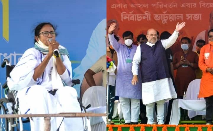 Election Commission imposed ban on roadshow in West Bengal, fixed number of people for rallies too