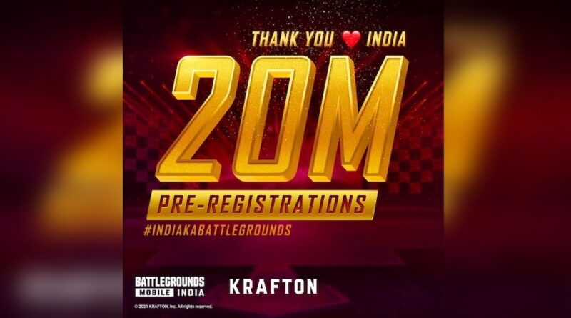 Battlegrounds Mobile India pre-registrations cross 20 million in India, suspense on launch date