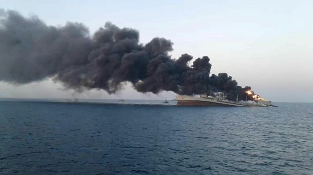 Iran's Navy's largest ship sunk, there has been tension in the region with Israel